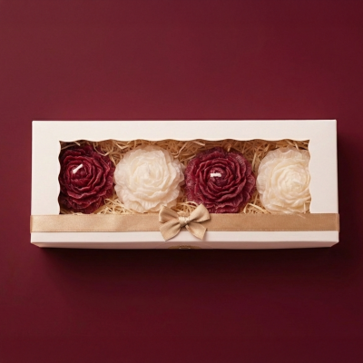 Objavuj Darčekovú kazetu Burgundy Bloom, ktorá je plnohodnotným ručne vyrobeným darom | PREMAVITA