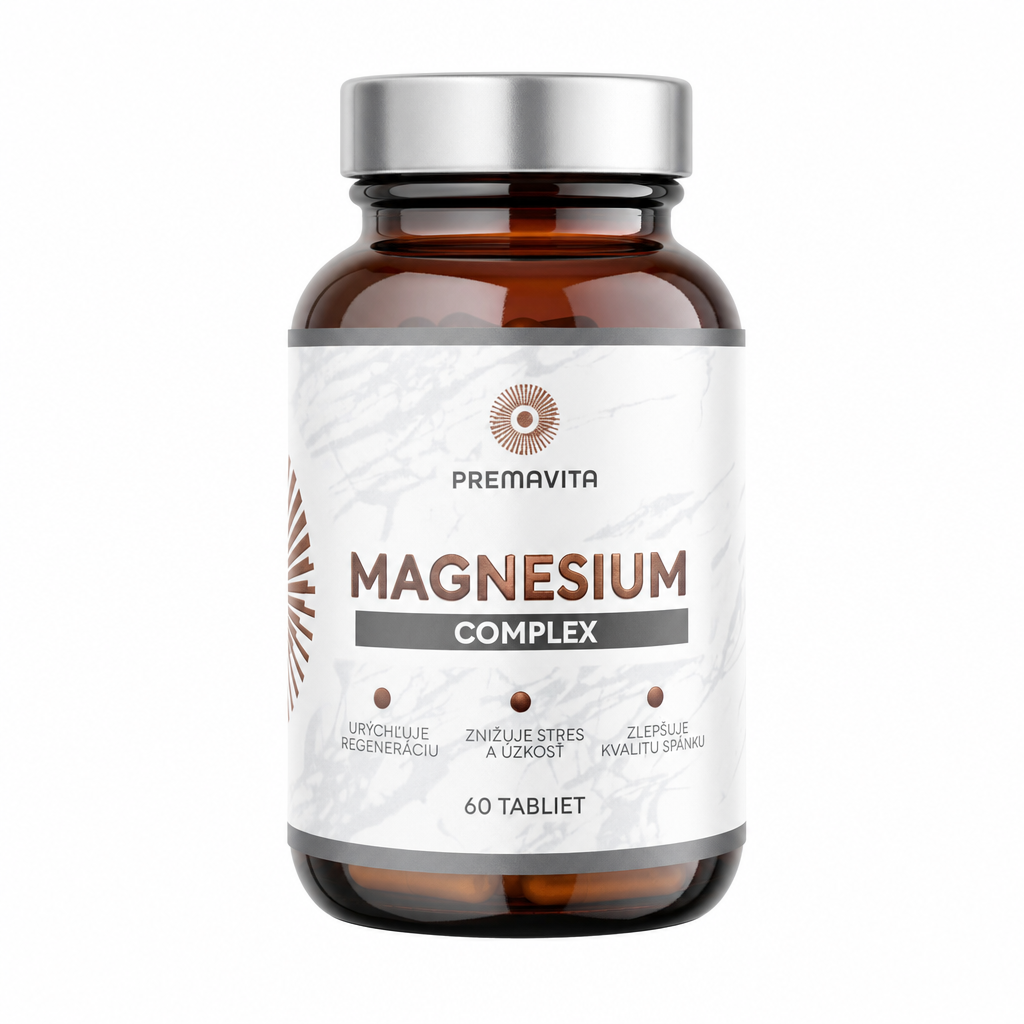 Magnesium Complex - PREMAVITA výživový doplnok, 60 tabliet