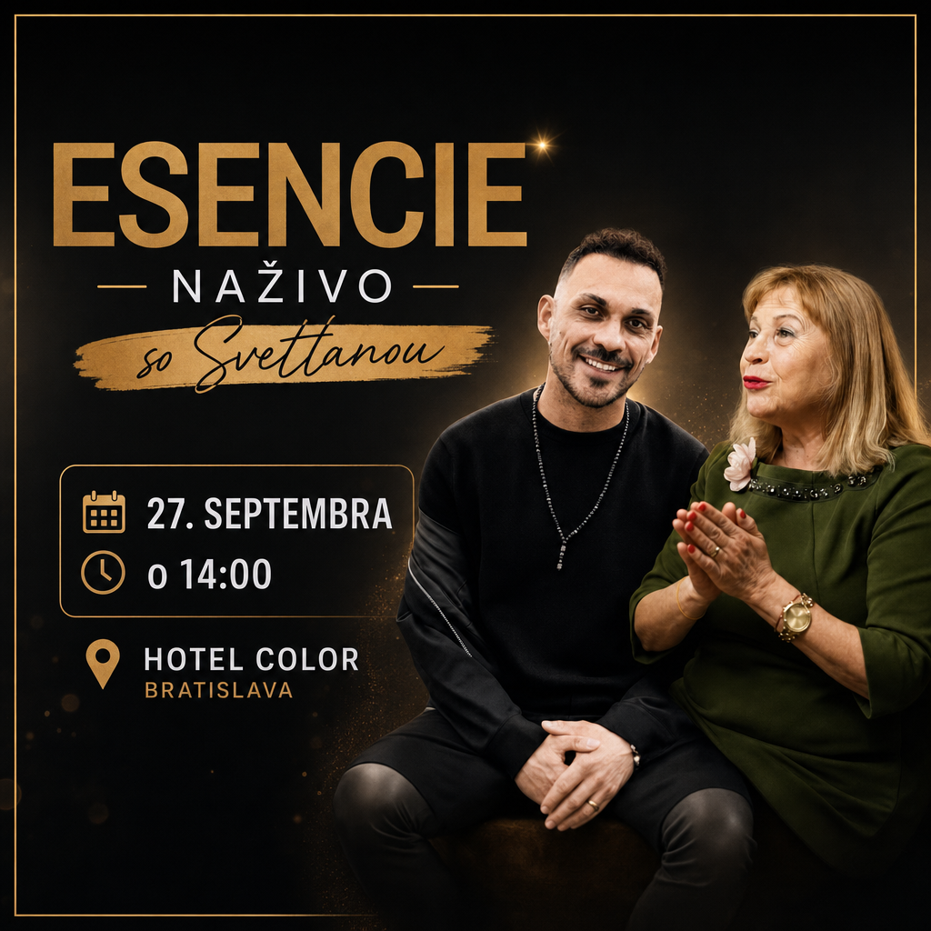 ESENCIE naživo so Svetlanou — 27. septembra 2026, Hotel Color Bratislava
